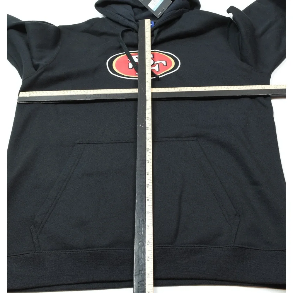 Nike San Francisco 49ers Hoodie Mens Medium Black Long Sleeve Pullover